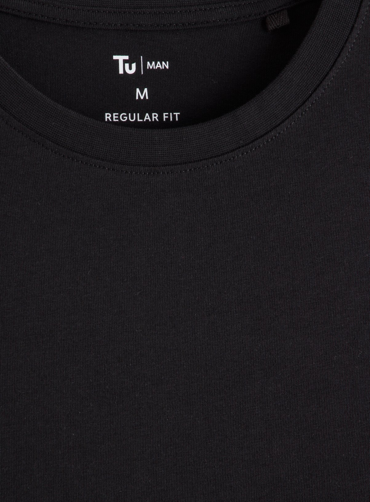 Plain Regular Fit T-Shirts 3 Pack XXXL - Image 4 thumbnail